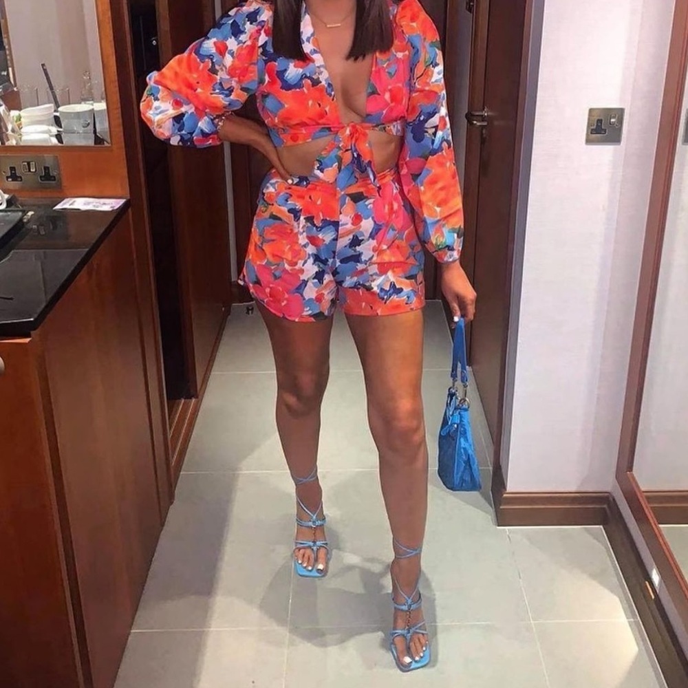 Gypsabella LIVIA Floral Two Piece (orange)